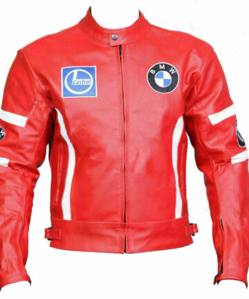 BMW Francesco Bagnaia Racer Leather Motorcycle Jacket