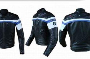 BMW Jarno Saarinen Racer Leather Motorcycle Jacket