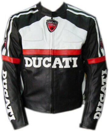 Ducati Enea Bastianini Racer Motorcycle Leather Jacket