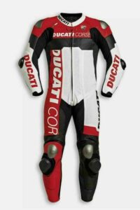 Ducati Francesco Bagnaia Racer Motorcycle Leather Suit