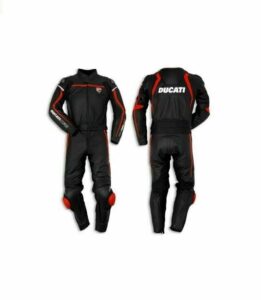 Ducati Francesco Bagnaia Racer Motorcycle Leather Suit