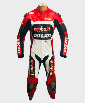 Ducati Enea Bastianini Racer Motorcycle Leather Suit