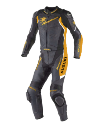 Suzuki Exacq Leo Vince Motorcycle Riding Leather Suit