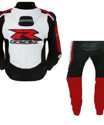 Suzuki Ducati Motorcycle Riding Leather Suit