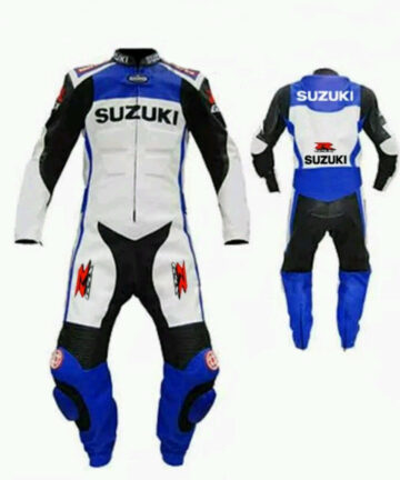 Suzuki Ducati Motorcycle Riding Leather Suit