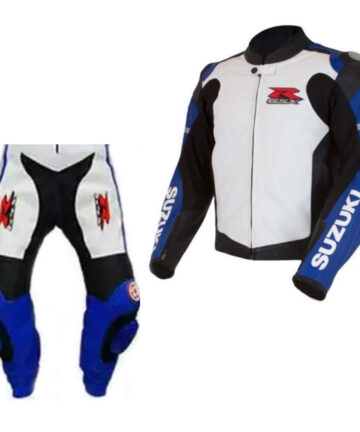 Suzuki Ducati Motorcycle Riding Leather Suit