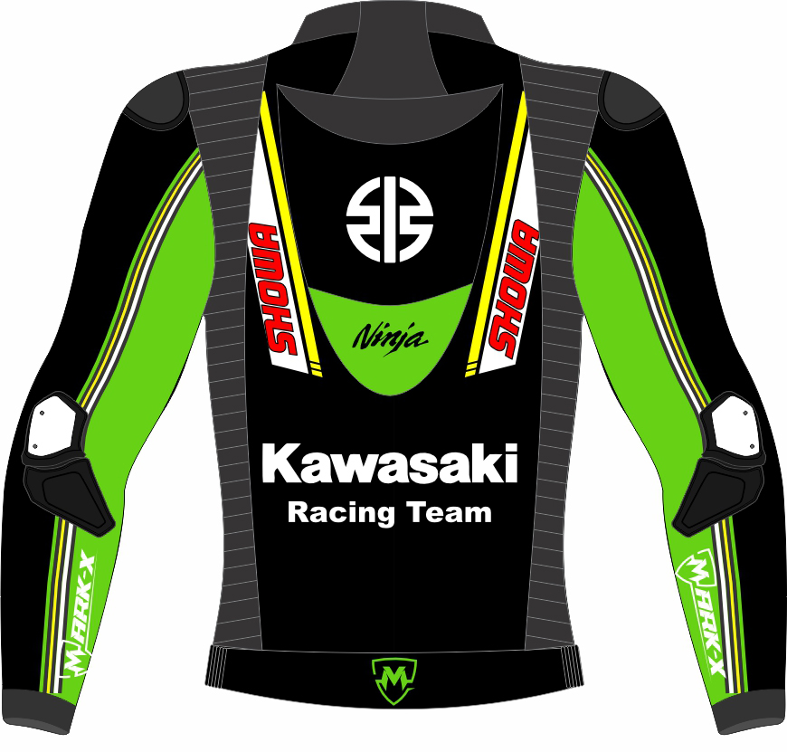 Alex Lowes Kawasaki Wsbk 2024 Leather Race Jacket - Image 2