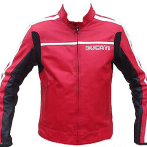 Ducati Francesco Bagnaia Racer Motorcycle Leather Jacket