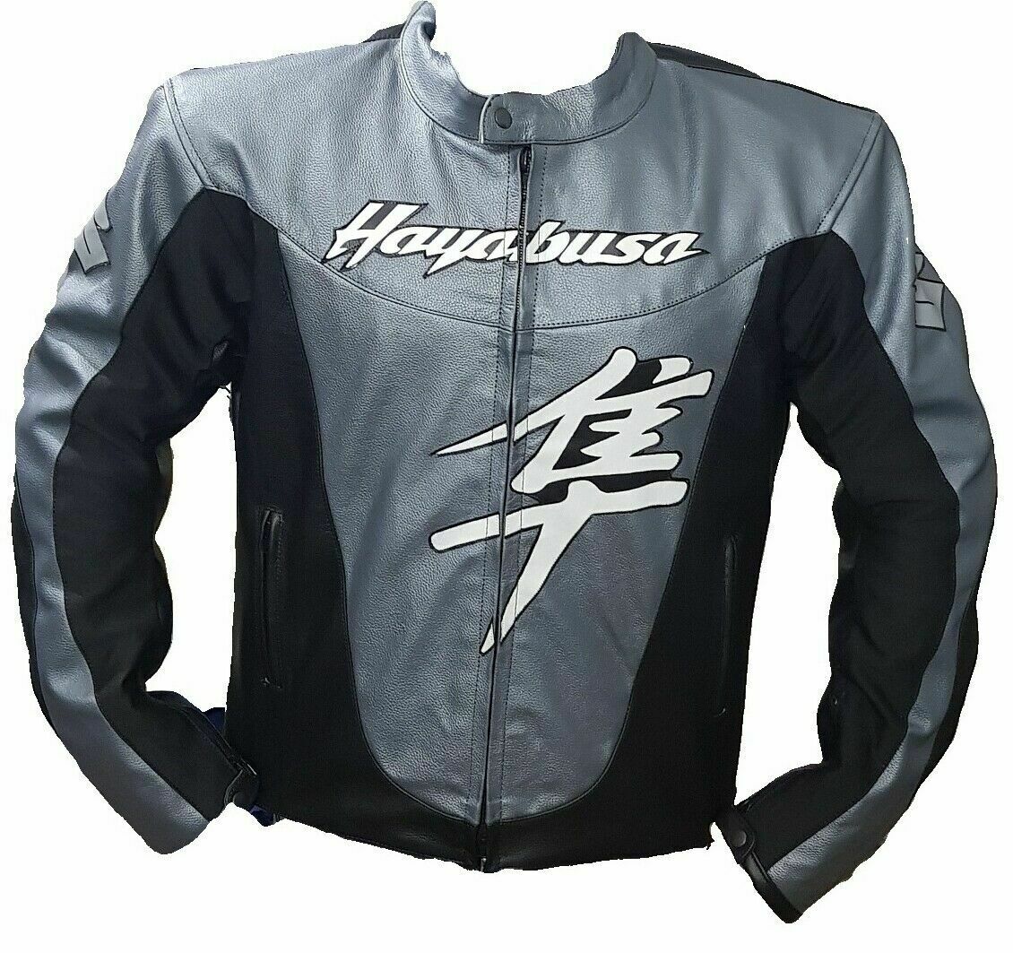 Suzuki Jarno Saarinen Racer Leather Motorcycle Jacket