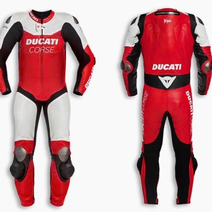 Ducati Premium Full Body Leather Track Racing Suit