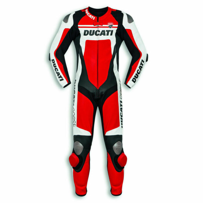 Ducati Professional Motorcycle Racing Leathers for Track