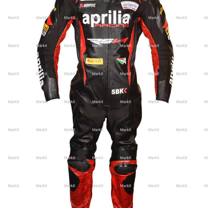 Aprilia Motorsport Inspired Leather Track Suit